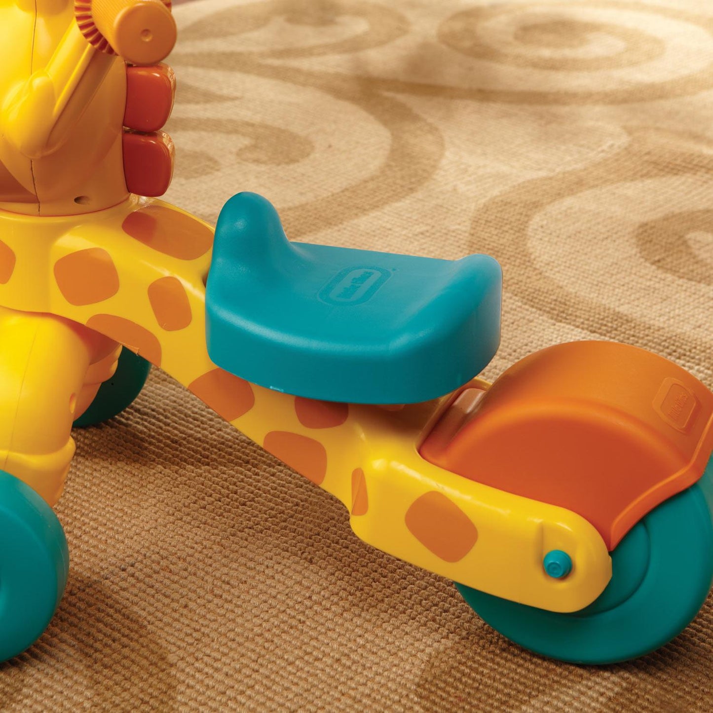 Seat is adjustable as your child grows