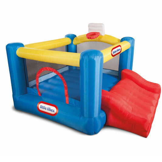 Take your best shot into the basketball hoop