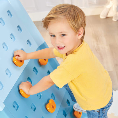 boy climbing