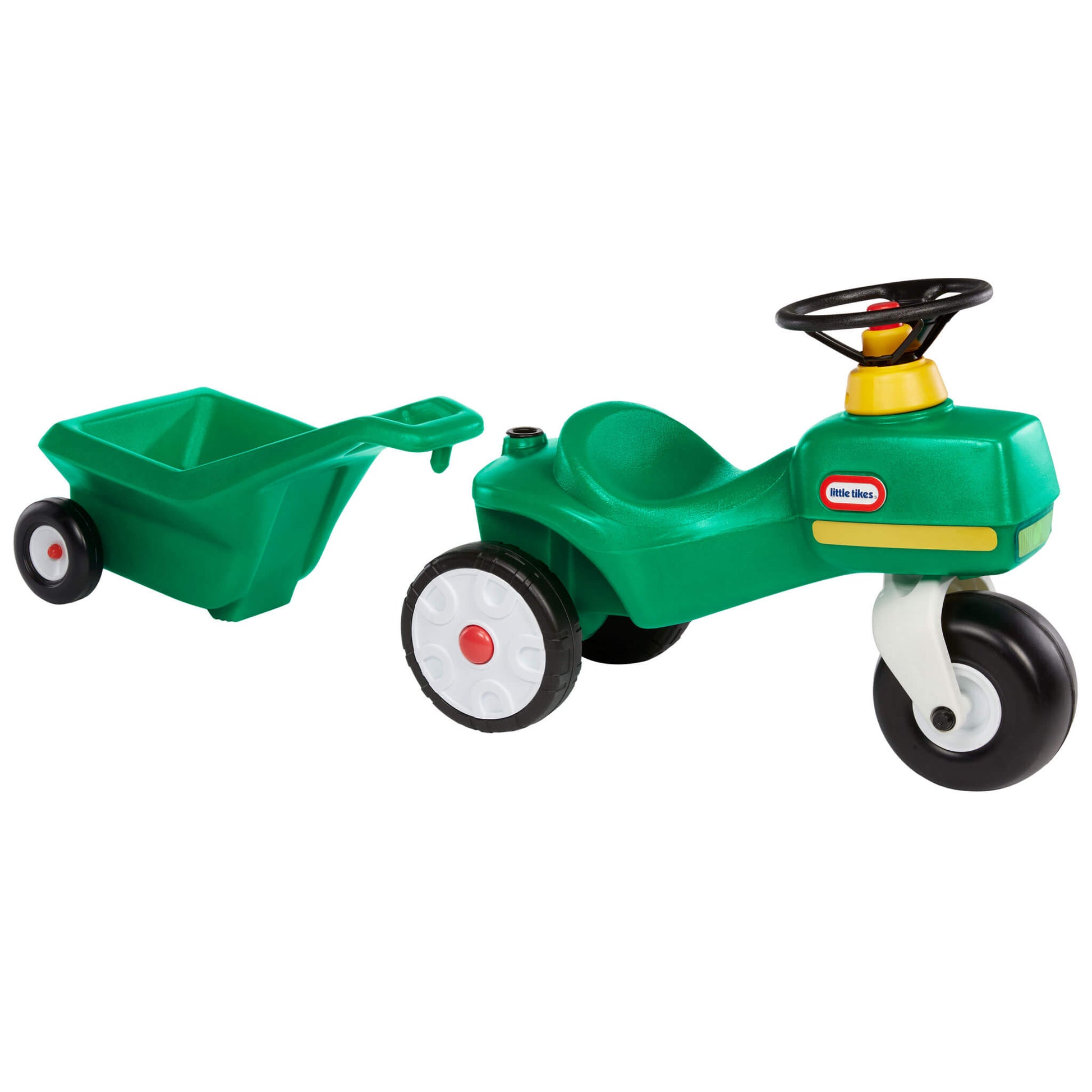 Cart detached from the tractor