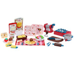 Italian Restaurant Kit items on a white background