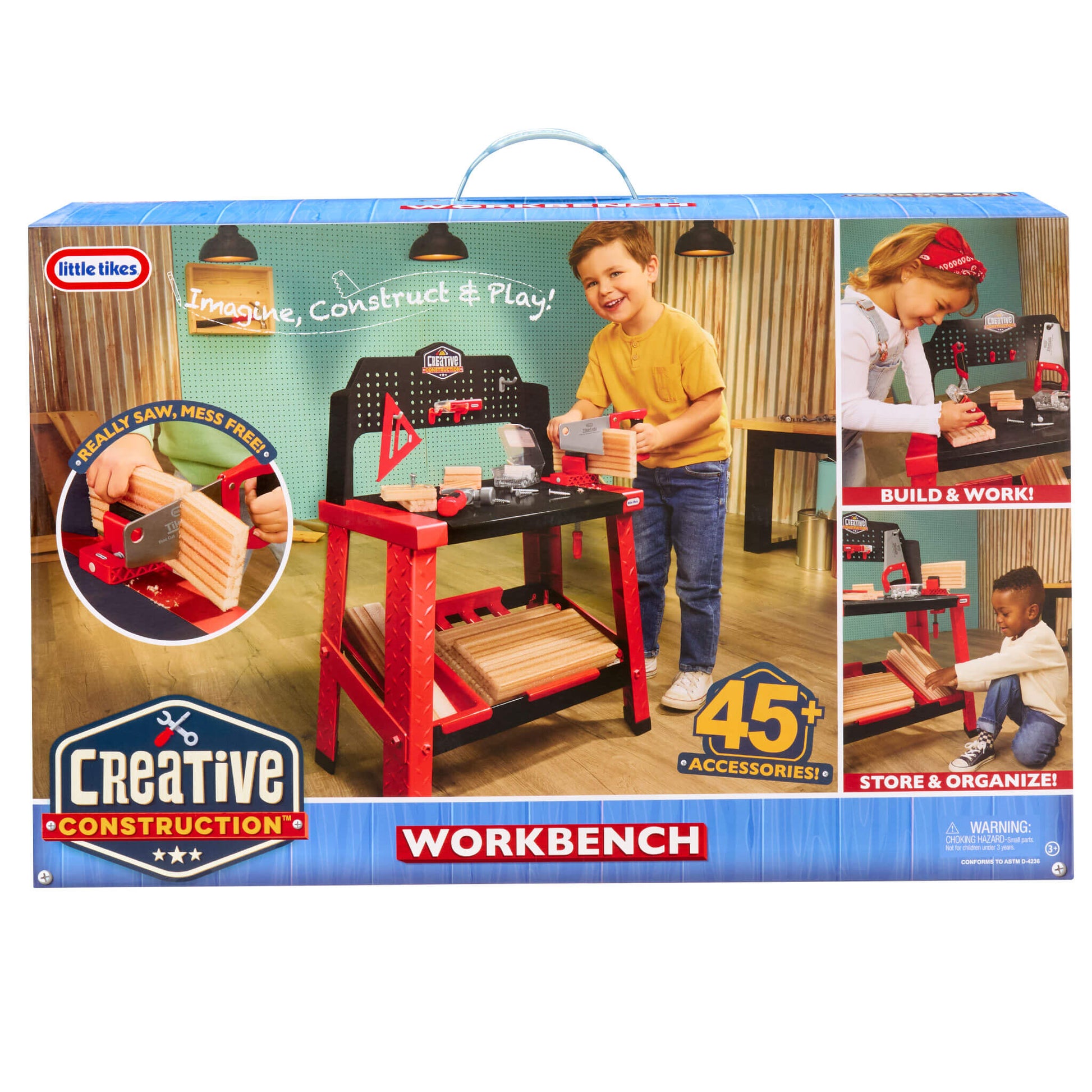Creative Construction Workbench Carton