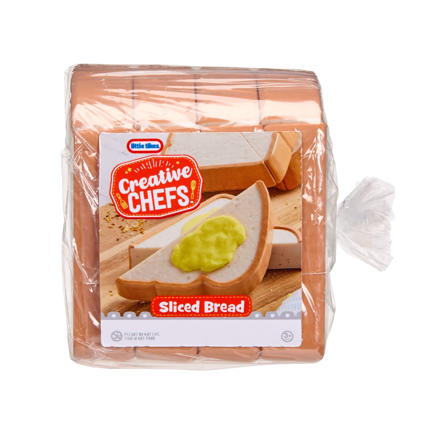 Packaged sliced bread with Creative Chefs branding on a white background