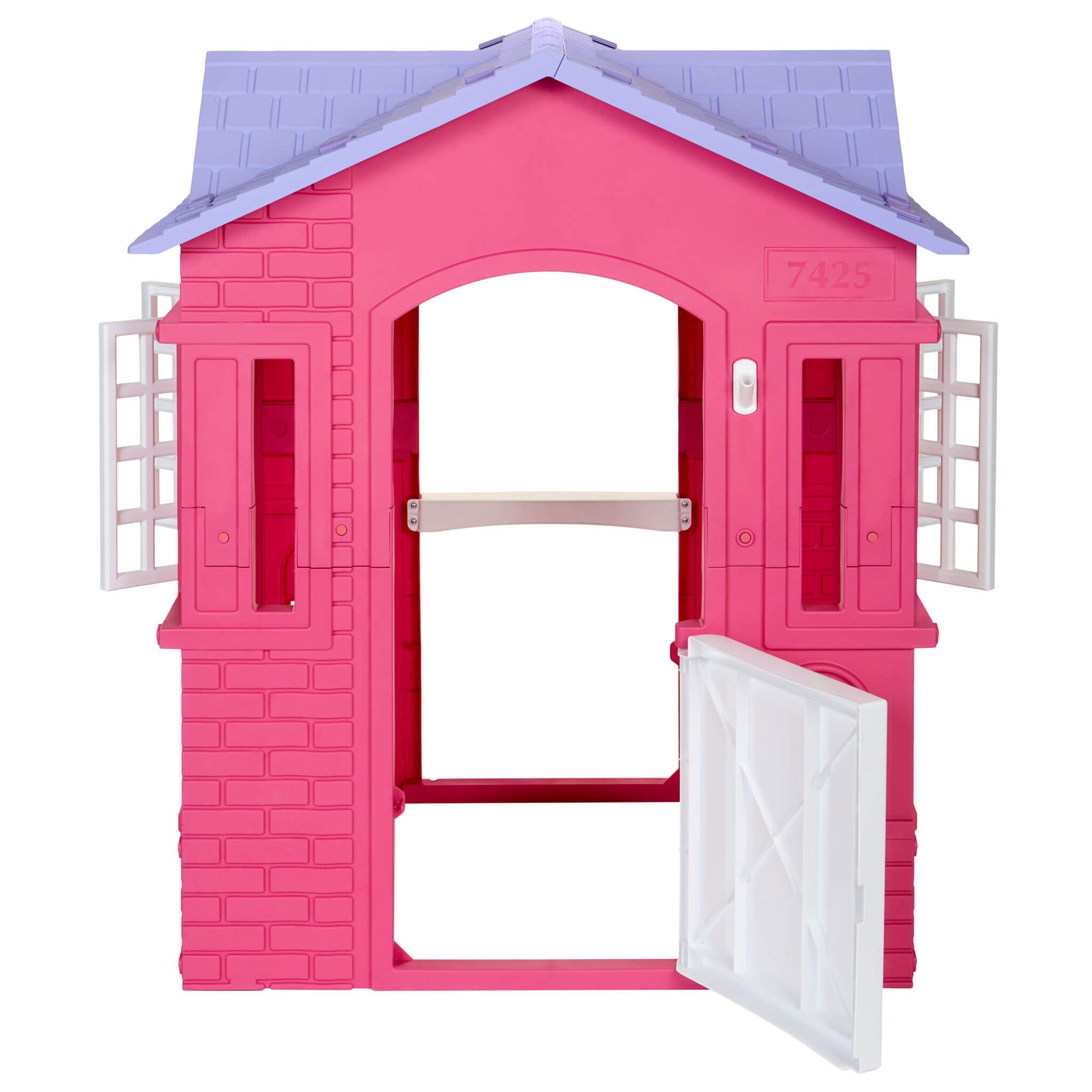 Features a working door and 2 windows with working shutters