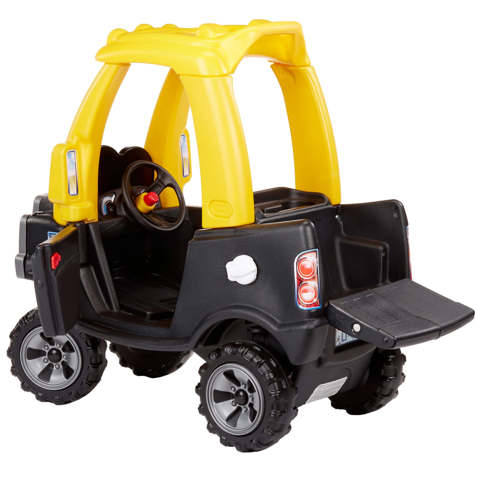 drivers door open- tailgate down